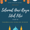 Selamat Idul Fitri 1439 H