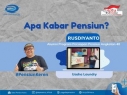 Tetap Produktif Pasca Pensiun, Pensiunan PT Astra Honda Motor Ini Buka Usaha Laundry