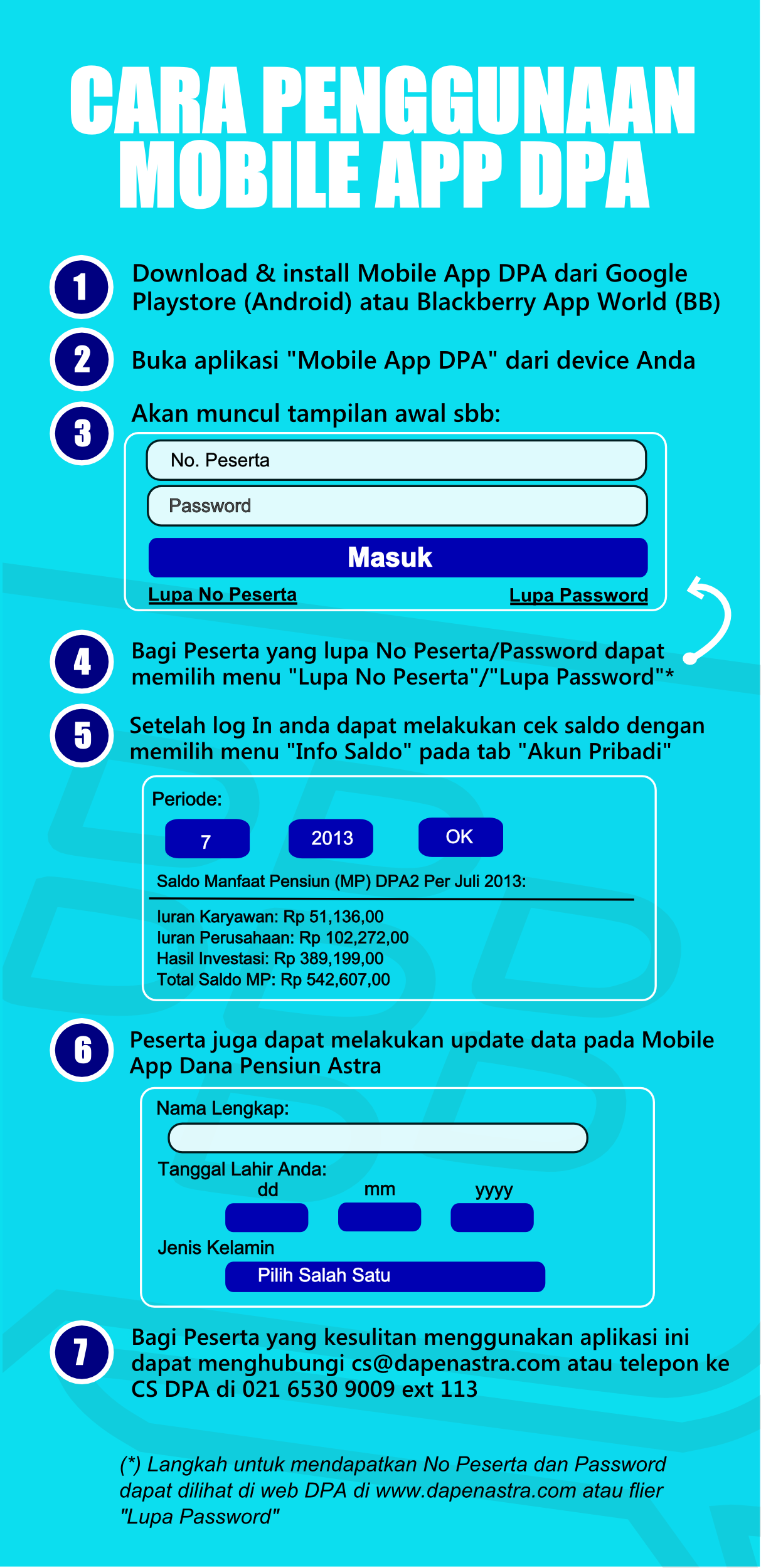 Cara Menggunakan Mobile App DPA